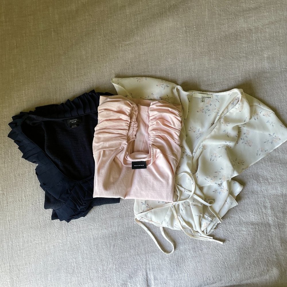 3 Tops - Anthro, Who What Wear, Nordstrom